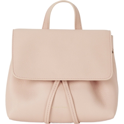 【新年礼物】Mansur Gavriel女迷你芭比粉皮革单肩包