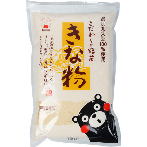 日本进口 火乃国黄豆粉 200g黄豆面黄豆面粉烘焙辅料蘸料 2袋包邮
