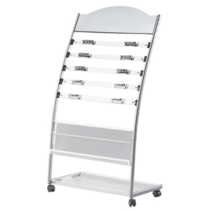 报纸架报刊架书报架杂志展示收纳宣传资料架落地报刊置物架办公室