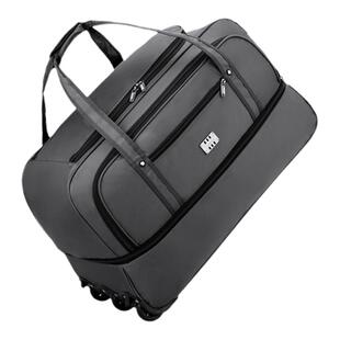 牛津布拉杆包大容量旅行包出差登机包托运包带轮子学生住校行李包