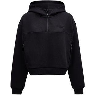 NBA ATELIER女士春季纽约尼克斯队半开襟拉链连帽卫衣女