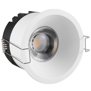 无主灯透镜筒灯嵌入式75mm深杯防眩开孔55护眼led天花灯客厅吊顶