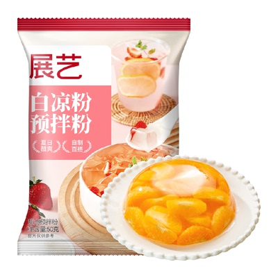展艺白凉粉Q弹爽滑夏日解燥热50g