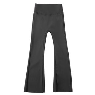 女童微喇鲨鱼裤春秋冬款运动瑜伽裤外穿加绒保暖大童打底喇叭裤