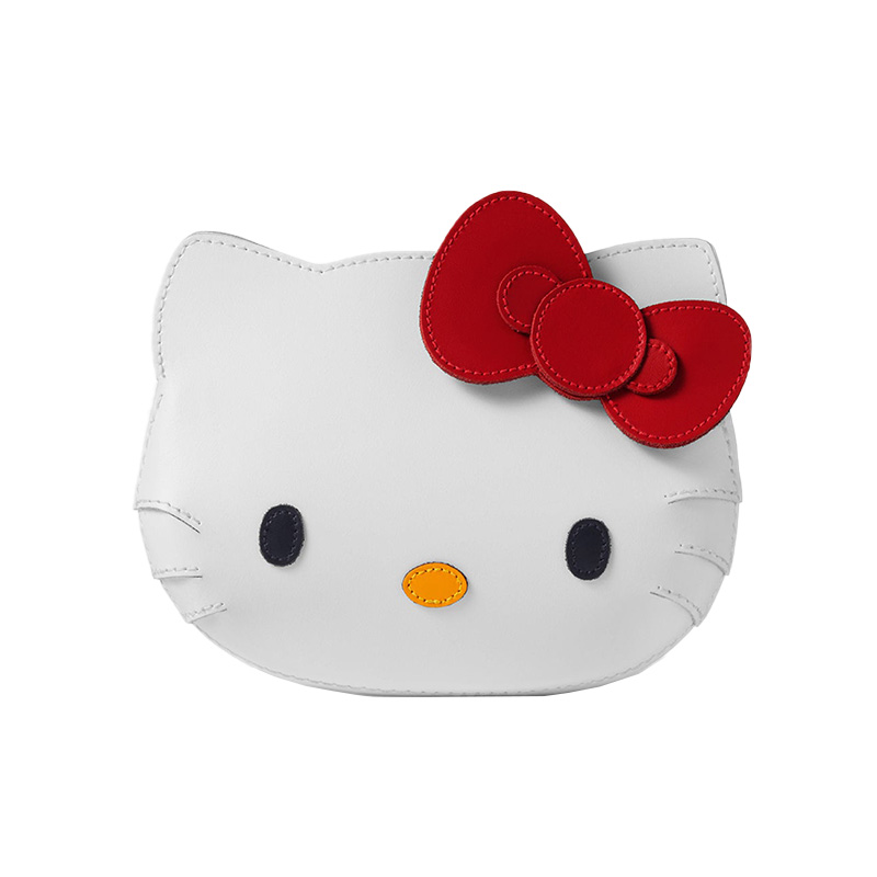 Cambridge Satchel英國劍橋包Hello Kitty牛皮單肩包11寸貓咪臉包