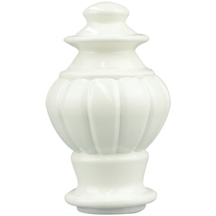 窗帘杆头装饰头罗马杆头两头堵头封口头帽封头堵窗帘帽窗帘杆配件