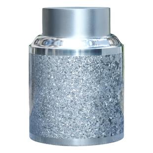 清库 个旧999手工锡器锡罐纯锡茶叶罐茶叶筒储茶器-七情斑茶筒