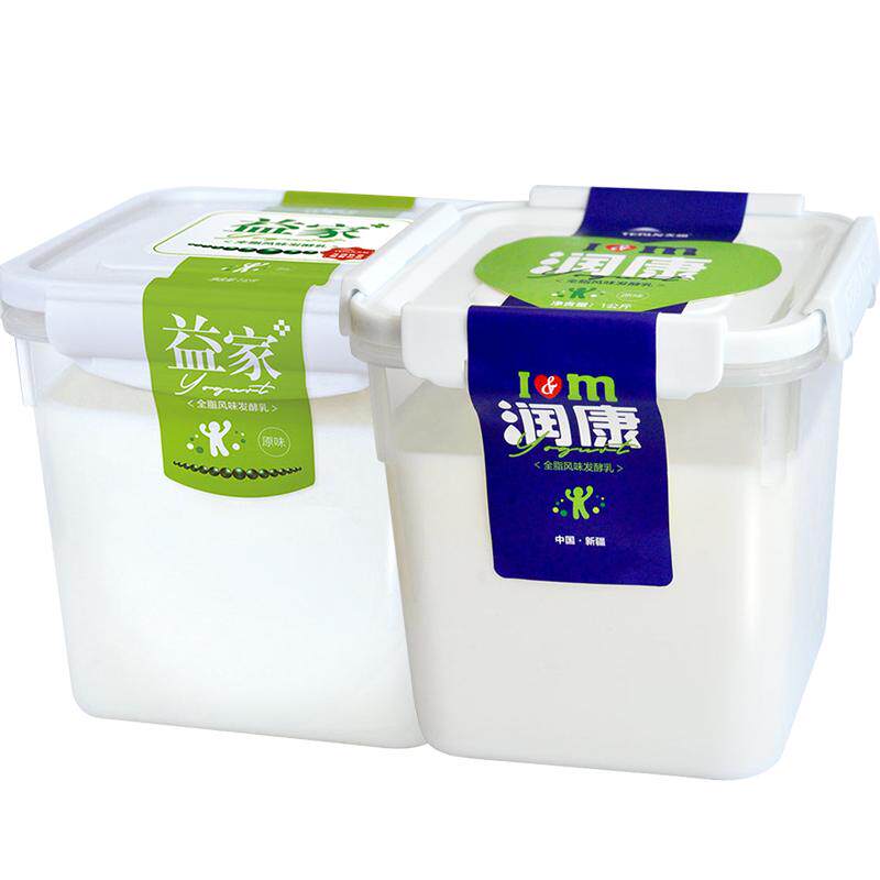 新疆天润润康酸奶1kg装原味