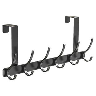 门后挂钩挂衣架卧室门上无痕免打孔门背式收纳置物衣服挂架衣帽钩