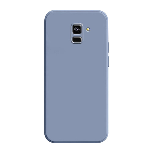 适用三星A8十手机壳GalaxyA8+保护套A8plus新款防摔全包Galaxy液态硅胶samsung简约电话samsungA女男SM-A730F