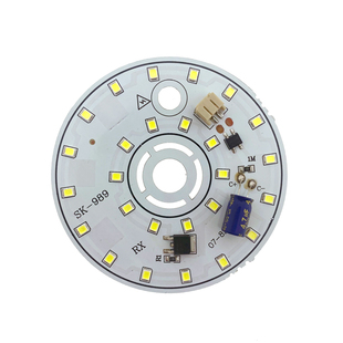 北欧吊灯灯芯水晶灯吸顶灯灯片220v客厅大灯餐吊led灯盘圆形灯板