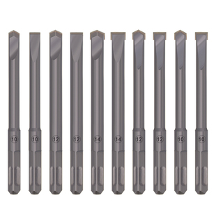 电锤冲击钻头方柄四坑合金凿凿子混凝土墙壁开槽破损铲墙王凿头