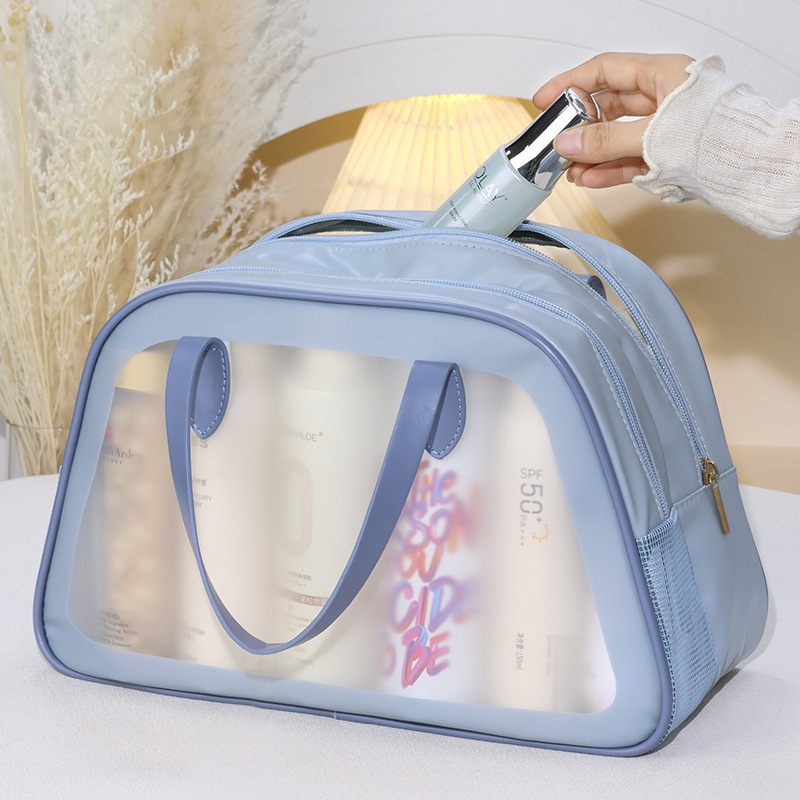 干湿分离洗漱包便携式防水包收纳袋收纳旅行游泳子出差化妆包洗澡