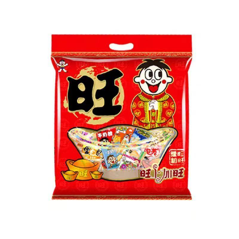 旺旺旺仔儿童礼包530g散拼休闲零食小吃水果冻节日过年送随手礼