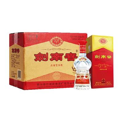 剑南春水晶剑38度500ml*6整箱白酒