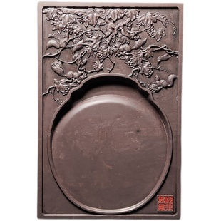 全壹肇庆端砚宋坑书法专用天然原石砚台精品毛笔字初学者磨墨 砚