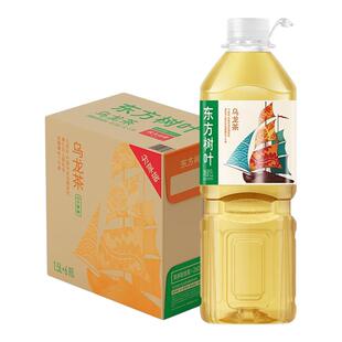 农夫山泉东方树叶大瓶装茉莉花茶无糖茶饮料1.5L乌龙茶6瓶整箱