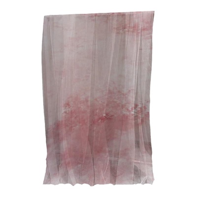 中式吊顶装饰古风渐变透明纱幔