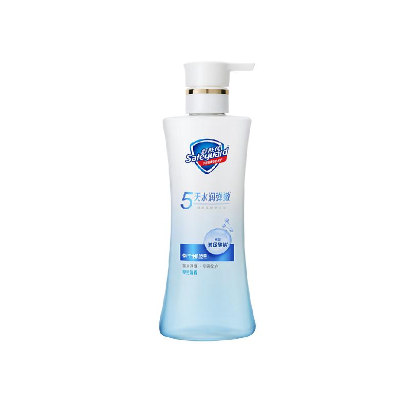 舒肤佳水润弹嫩铃兰玻尿酸钠保湿呵护改善干痒沐浴露秋冬干皮适用