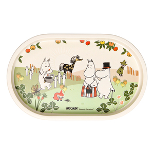 Moomin姆明盲盒玉米淀粉餐盘