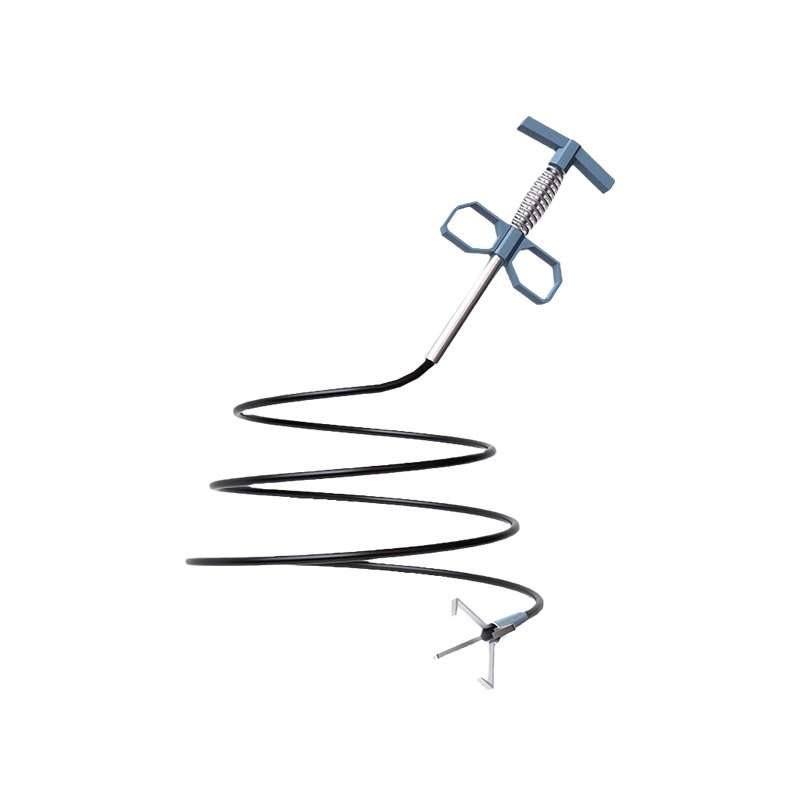下水道管道疏通神器抓钩钢丝清理器厕所防堵塞四爪专用垃圾异物夹