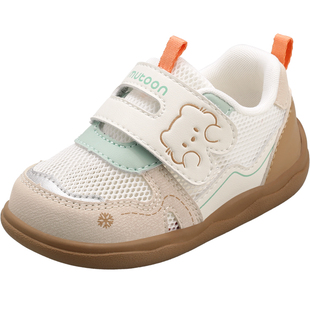 牧童童鞋软底宝宝鞋子2026夏季新款男童学步鞋透气网面儿童机能鞋