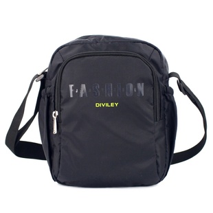 威豹-迪威丽休闲斜挎包男士轻便单肩包女尼龙大容量防水小挎包包