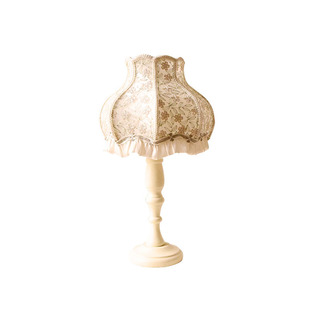 【水心云影闲相照】复古蕾丝台灯 中古 法式奶油风 唯美卧室床头