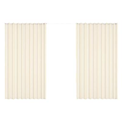 法式奶油风纱帘防晒透光不透人