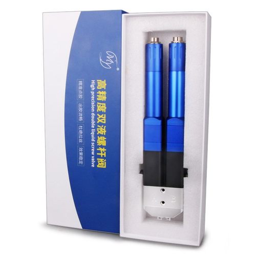 全自动点胶设备MY7200双液精密螺杆阀ab点胶阀伺服电机plc控制器