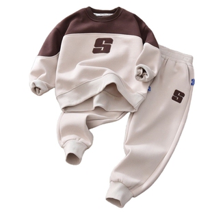 男童套装春秋款2024卫衣新款儿童休闲春装男孩运动服衣裤两件套潮