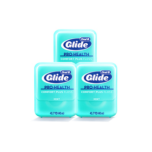 OralB欧乐b薄荷牙线超细剔牙牙签线牙线盒独立包装护龈便携40m*3