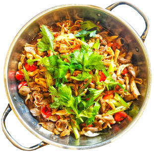 重庆黔江鸡杂磁器口古镇21年茂庄干锅火锅特产美食代购真空即食菜