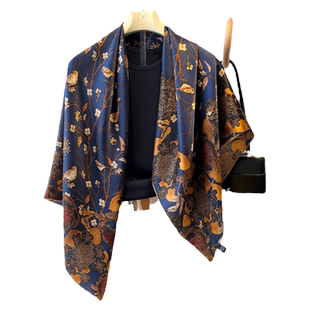 丝巾礼盒真丝围巾女送妈妈生日礼物杭州丝绸特产苏州高端伴手礼品