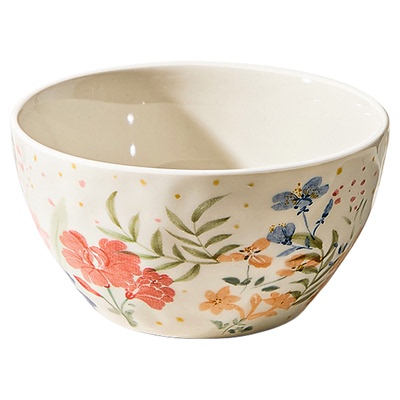 墨色花间集盘子菜盘家用2026新款碗碟餐具好看独特漂亮水果甜品盘