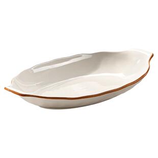 陶瓷鱼盘家用2026新款网红蒸鱼盘子高级感鱼碗鱼盆双耳鱼碟子餐具