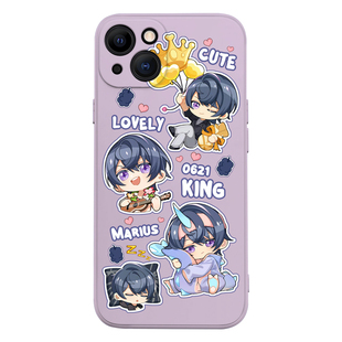 未定事件簿手机壳适用苹果15pro陆景和iphone14promax左然13莫弈12夏彦Q版华为mate60小米14荣耀OPPO乙女vivo