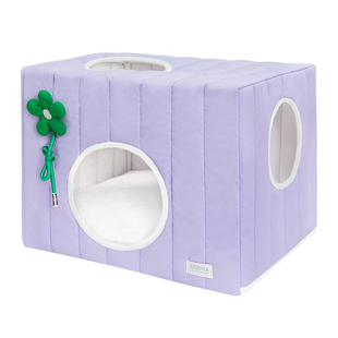 ARKIKA猫窝四季通用半封闭式猫咪安全感窝幼猫睡觉的新式帐篷窝床