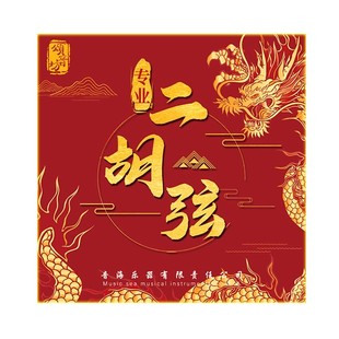 专业二胡弦内外弦琴弦演奏考级初学二胡弦线通用二胡配件厂家直销