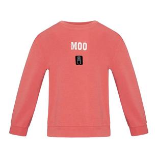 爱慕儿童男女童秋冬卫衣新品运动版型套头长袖上衣/长裤A类奶皮衣