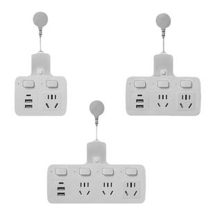 4000W大功率转换插座16A转10A插头空调热水器延长线带线插板插排