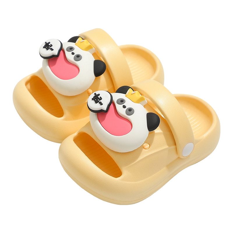 妙童岛宝宝拖鞋洞洞鞋2026夏季新款男女童凉拖鞋户外包头防滑拖鞋