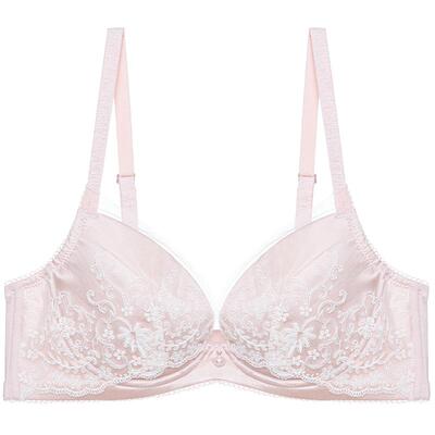 新品蕾丝珍珠坠饰文胸