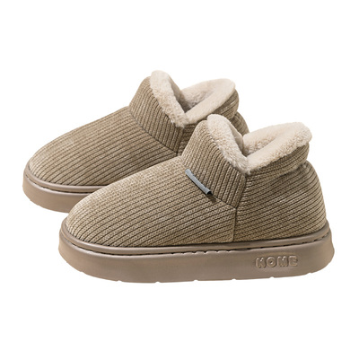 包跟棉拖鞋女士2025冬季外穿保暖