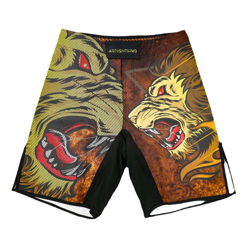 MMA搏击格斗运动训练专业短裤男女定制UFC耐磨健身比赛柔术泰拳击