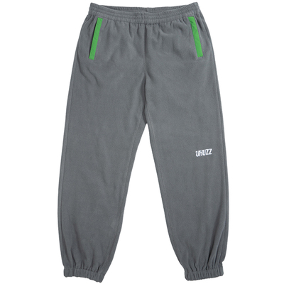 UHUZZ笑脸刺绣摇粒绒卫裤运动裤