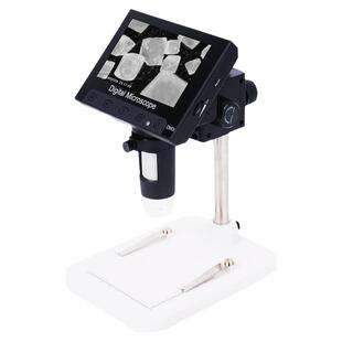 数码带屏幕显微镜1000倍放大镜维修高钻石清邮票钱币玉鉴定便携式