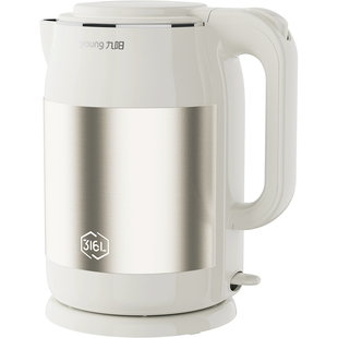 九阳电热水壶家用食品级不锈钢开水壶保温一体全自动大容量烧水壶