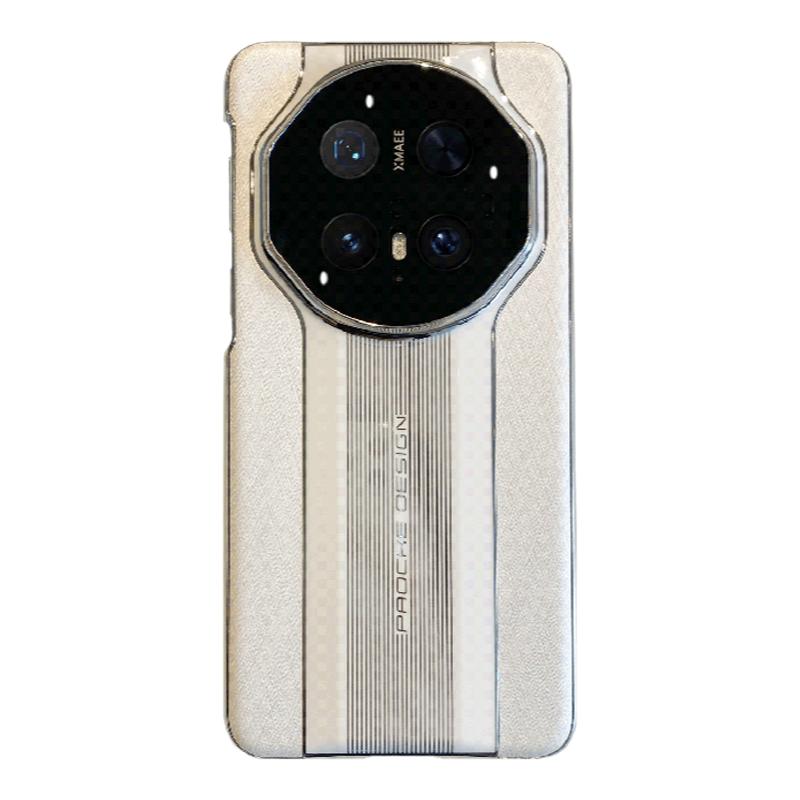 【真皮金丝银锦】适用华为手机壳