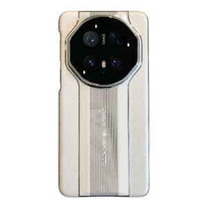 【真皮金丝银锦】适用华为手机壳